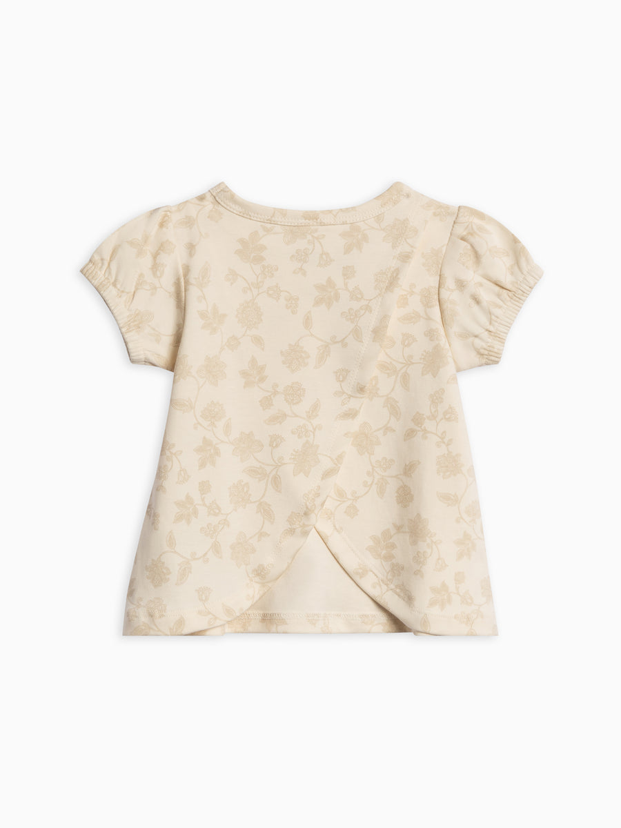Cora Tulip Back Tee Sale : Baby-Kids : Tops : Tees : Short Sleeves Colored Organics Cora Tulip Back Tee for Babies and Kids | Colored Organics®