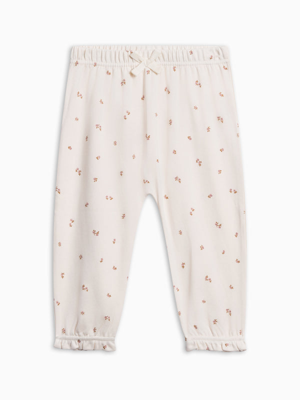 Ria Infant Ruffle Pant - Etta Floral Baby-Kids : Bottoms : Pants KENDI by Colored Organics Ria Infant Ruffle Pant | Colored Organics®