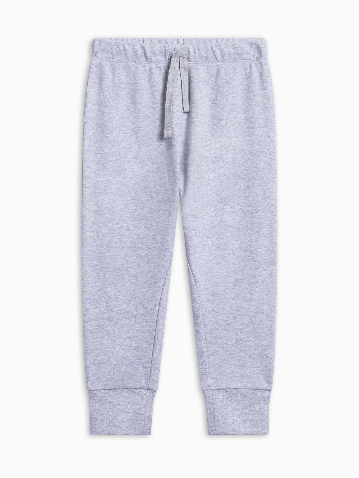 Atlas Lightweight Toddler Jogger - Heather Grey Kids : Bottoms : Joggers Kendi Organic Cotton Kids Atlas Joggers | Colored Organics®
