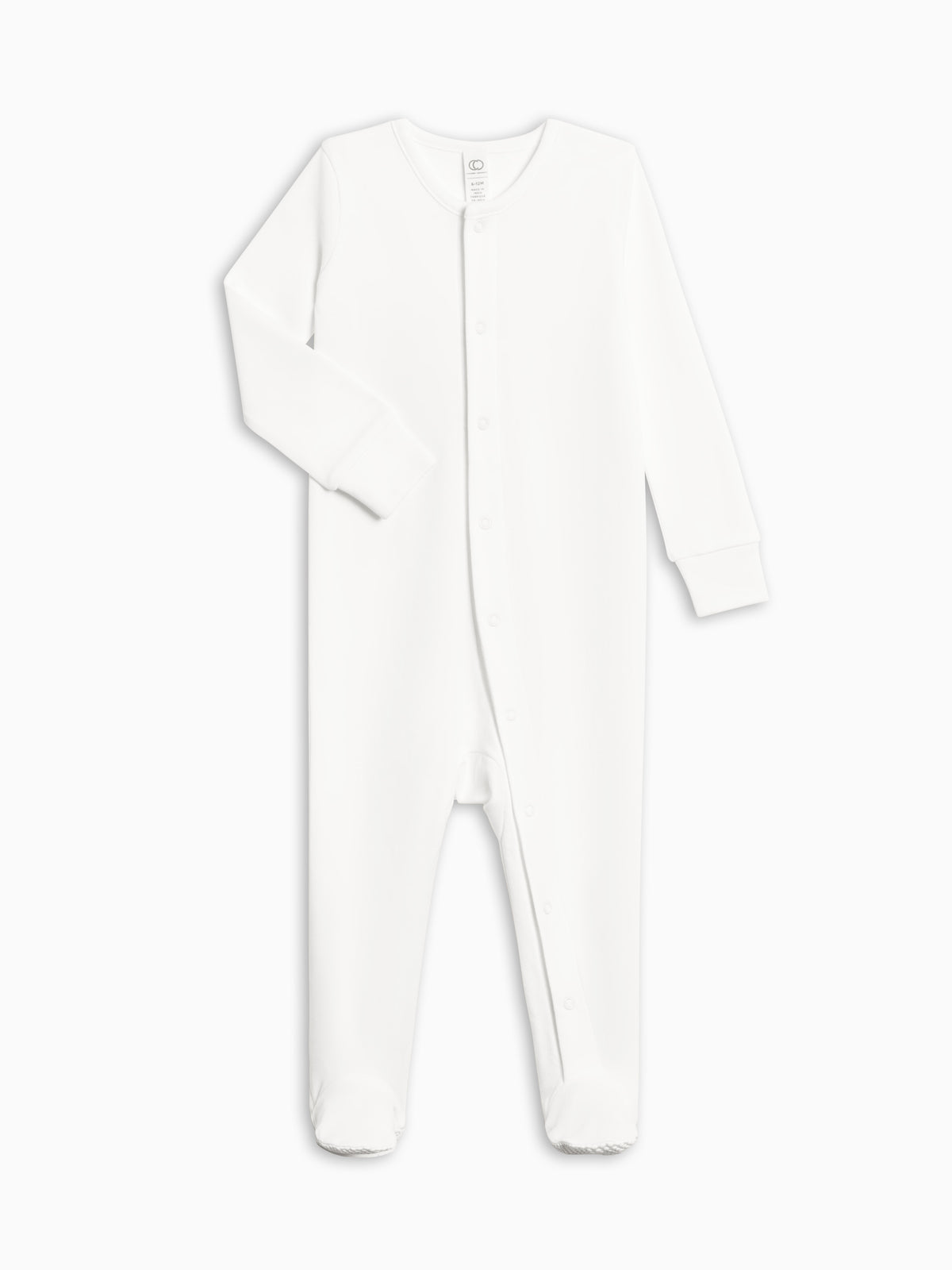 Skylar Footed Sleeper - Coconut  Colored Organics Organic Cotton Skylar Sleeper for | Colored Organics®