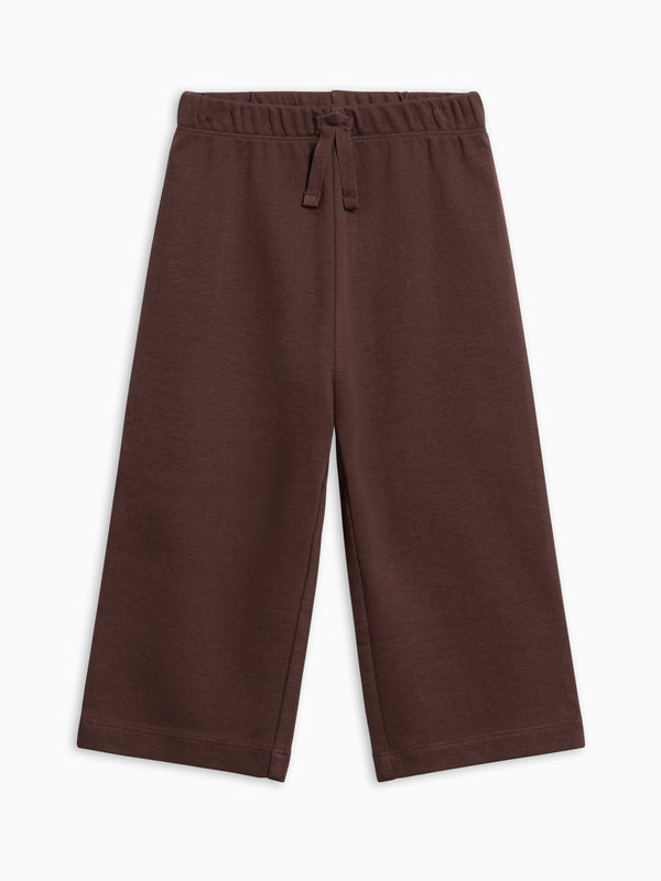 Arin Straight Leg Pant - Chestnut Baby-Kids : Bottoms : Joggers KENDI by Colored Organics Arin Straight Leg Pant | Colored Organics®