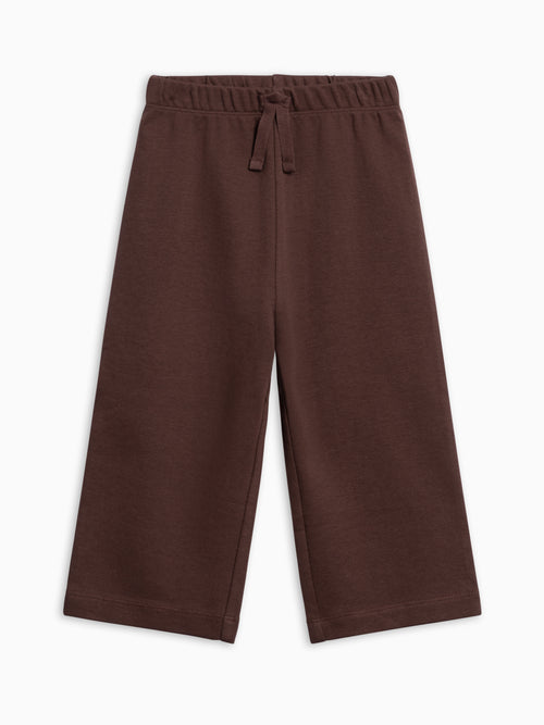 Arin Straight Leg Pant - Chestnut Baby-Kids : Bottoms : Joggers KENDI by Colored Organics Arin Straight Leg Pant | Colored Organics®