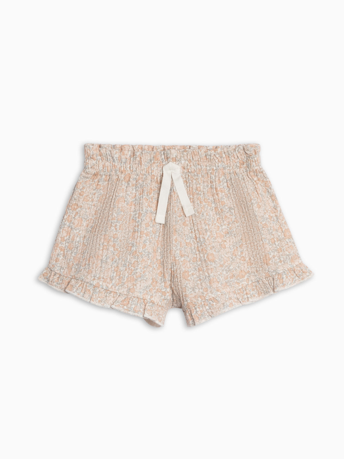 Luz Muslin Ruffle Shorts - Golf  KENDI by Colored Organics Luz Muslin Ruffle Shorts - Golf | Colored Organics®