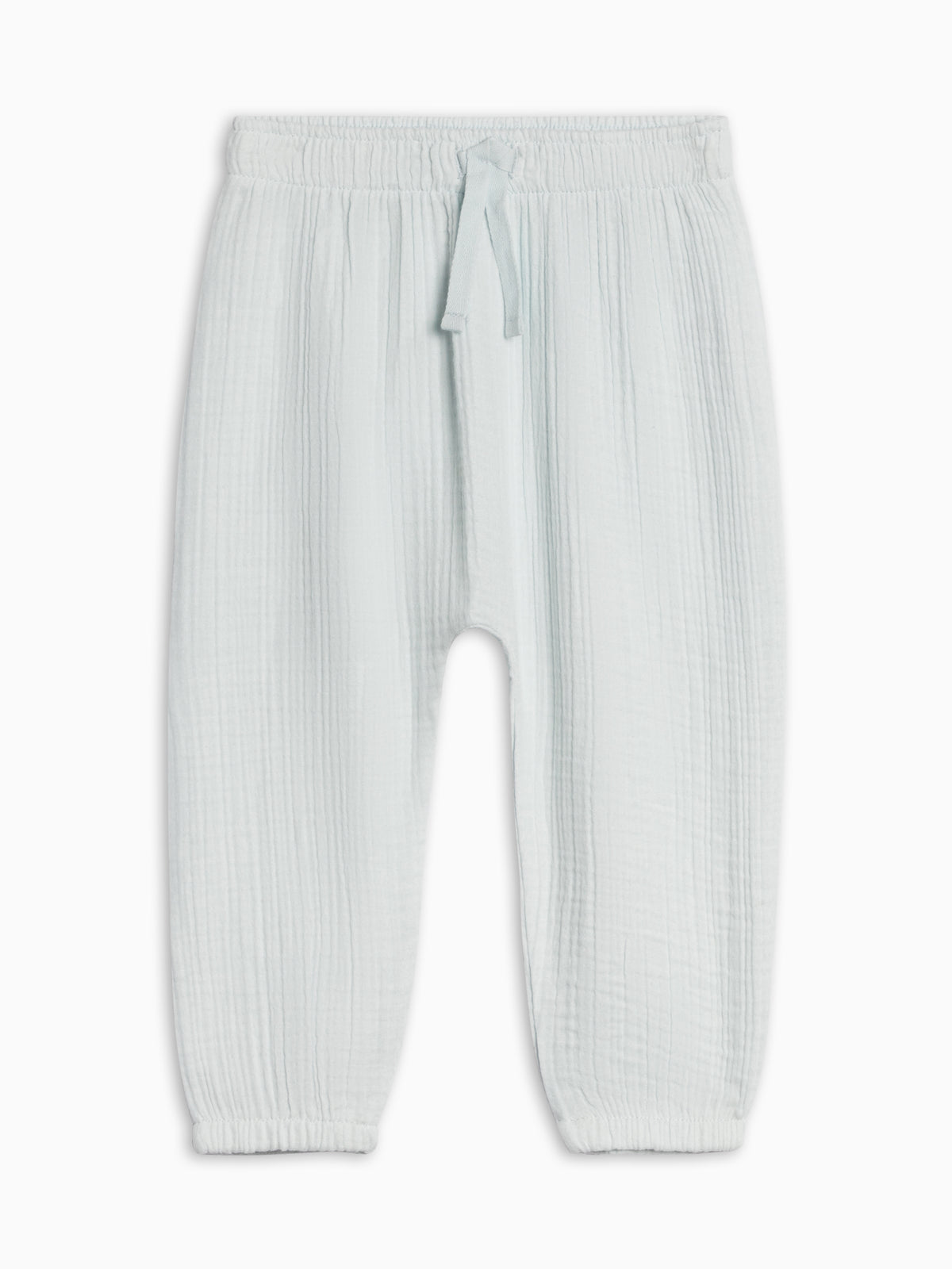 Piper Muslin Pants - Powder Sale : Baby-Kids : Bottoms : Pants KENDI by Colored Organics Piper Muslin Pants - Powder for Baby | Colored Organics®