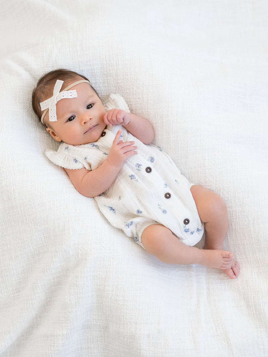 Lace Schoolgirl Bow Sale : Baby : Accessories : Bows : Headbands Kendi Lace Schoolgirl Bow for Babies and Kids | Colored Organics®