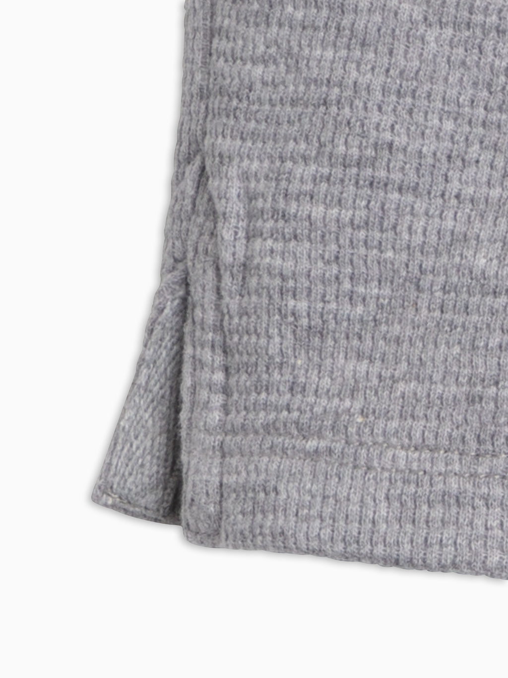 Avery Waffle Shorts - Ashen Baby-Kids : Bottoms : Shorts KENDI by Colored Organics Avery Waffle Shorts - Ashen for Baby | Colored Organics®