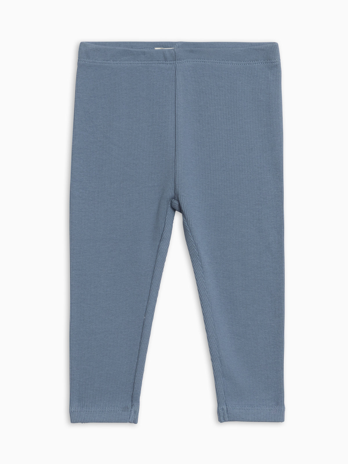 Lennon Ribbed Leggings - Sea Sale : Baby-Kids : Bottoms : Leggings KENDI by Colored Organics Lennon Ribbed Leggings - Sea (Organic) | Colored Organics®