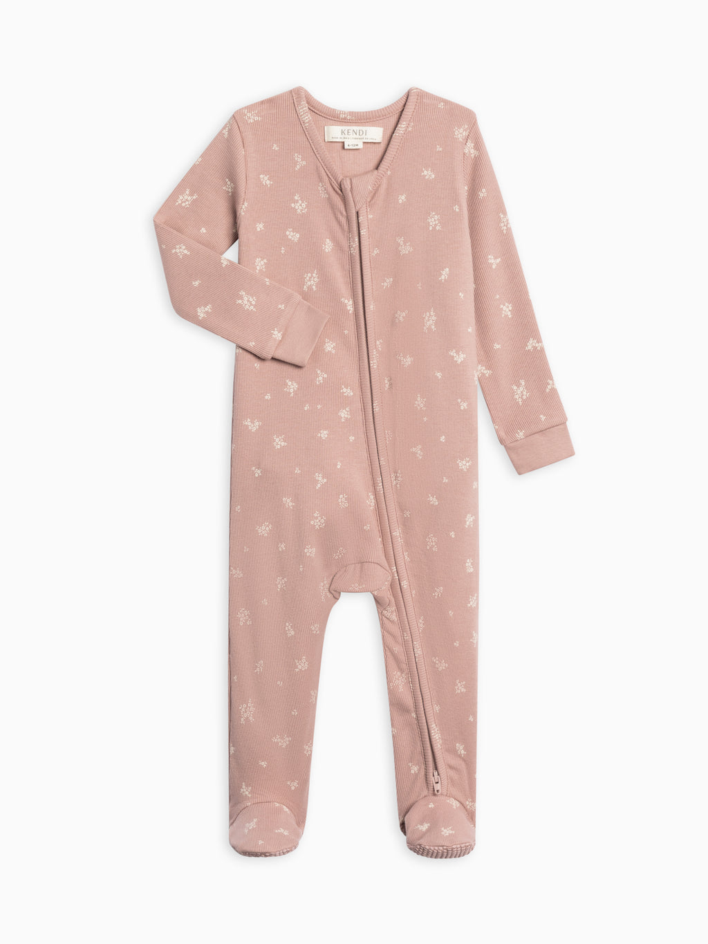 Kit Ribbed Zipper Sleeper Sale : Baby : One Pieces : Sleepers : Long Sleeves KENDI by Colored Organics Kit Ribbed Zipper Sleeper for Baby | Colored Organics®