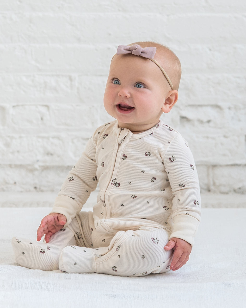 Kit Ribbed Zipper Sleeper Sale : Baby : One Pieces : Sleepers : Long Sleeves KENDI by Colored Organics Kit Ribbed Zipper Sleeper for Baby | Colored Organics®