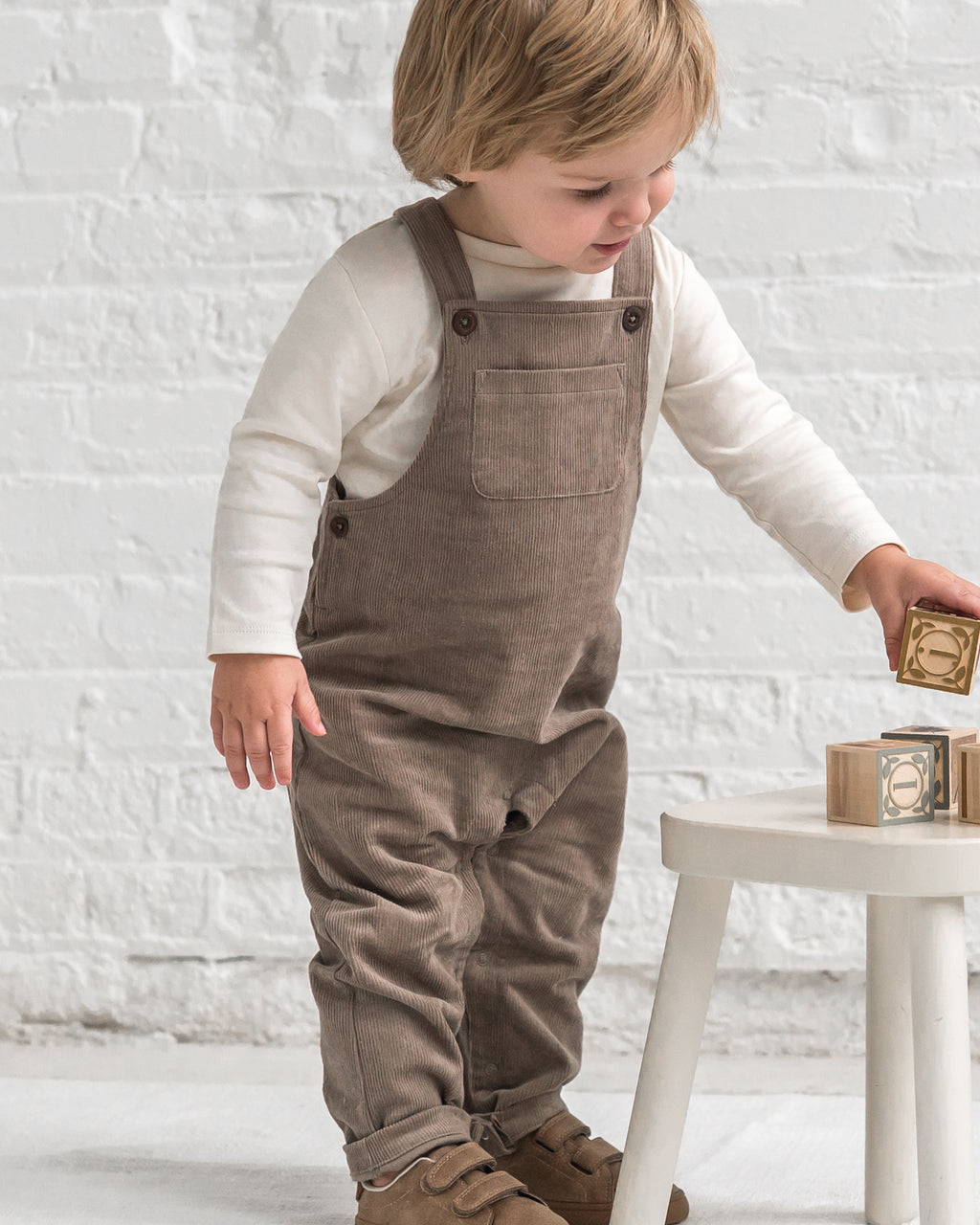 Remi Corduroy Overalls Baby : Bottoms : Overalls : Pants KENDI by Colored Organics Organic Cotton Baby Remi Corduroy | Colored Organics®