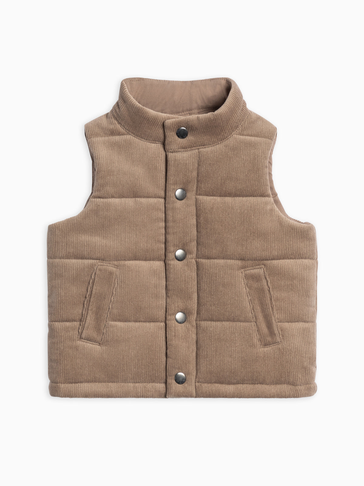 Idris Corduroy Snap Vest Baby-Kids : Tops : Tanks KENDI by Colored Organics Organic Cotton Baby and Kids Idris | Colored Organics®
