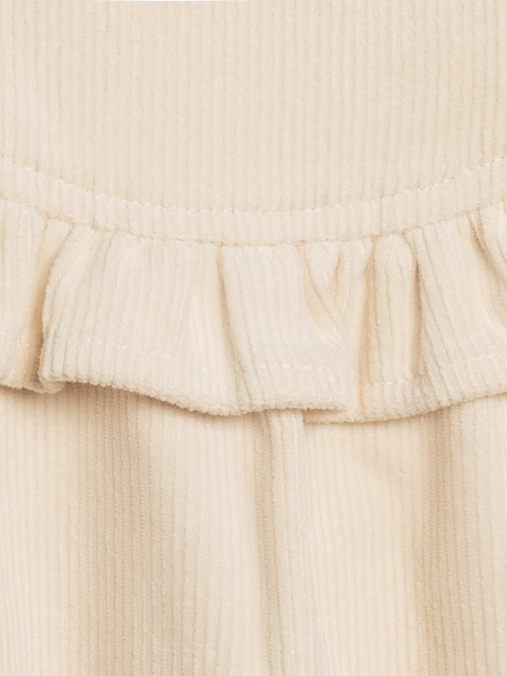 Dafina Corduroy Ruffle Dress Kids : Dresses : Short Sleeves KENDI by Colored Organics Organic Cotton Baby and Kids Dafina | Colored Organics®