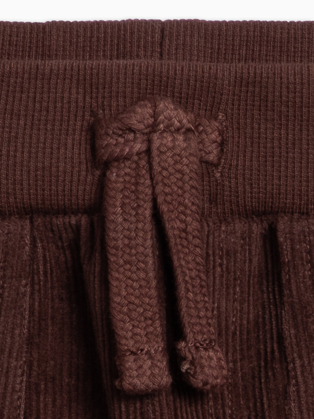 Benji Rib Waist Corduroy Pant - Chestnut Baby-Kids : Bottoms : Pants KENDI by Colored Organics Organic Cotton Baby and Kids Benji Rib | Colored Organics®
