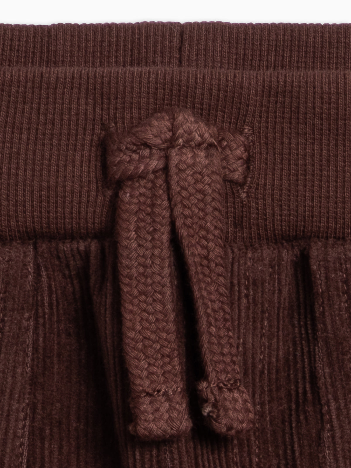 Benji Rib Waist Corduroy Pant - Chestnut Baby-Kids : Bottoms : Pants KENDI by Colored Organics Organic Cotton Baby and Kids Benji Rib | Colored Organics®