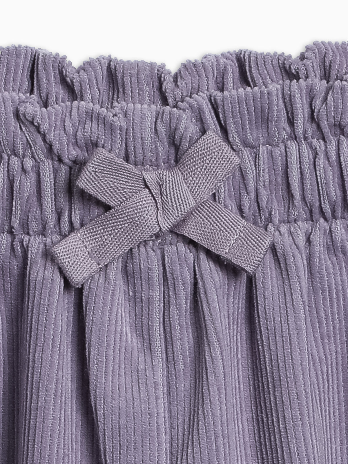 Lexi Fine Corduroy Ruffle Pant - Lavender