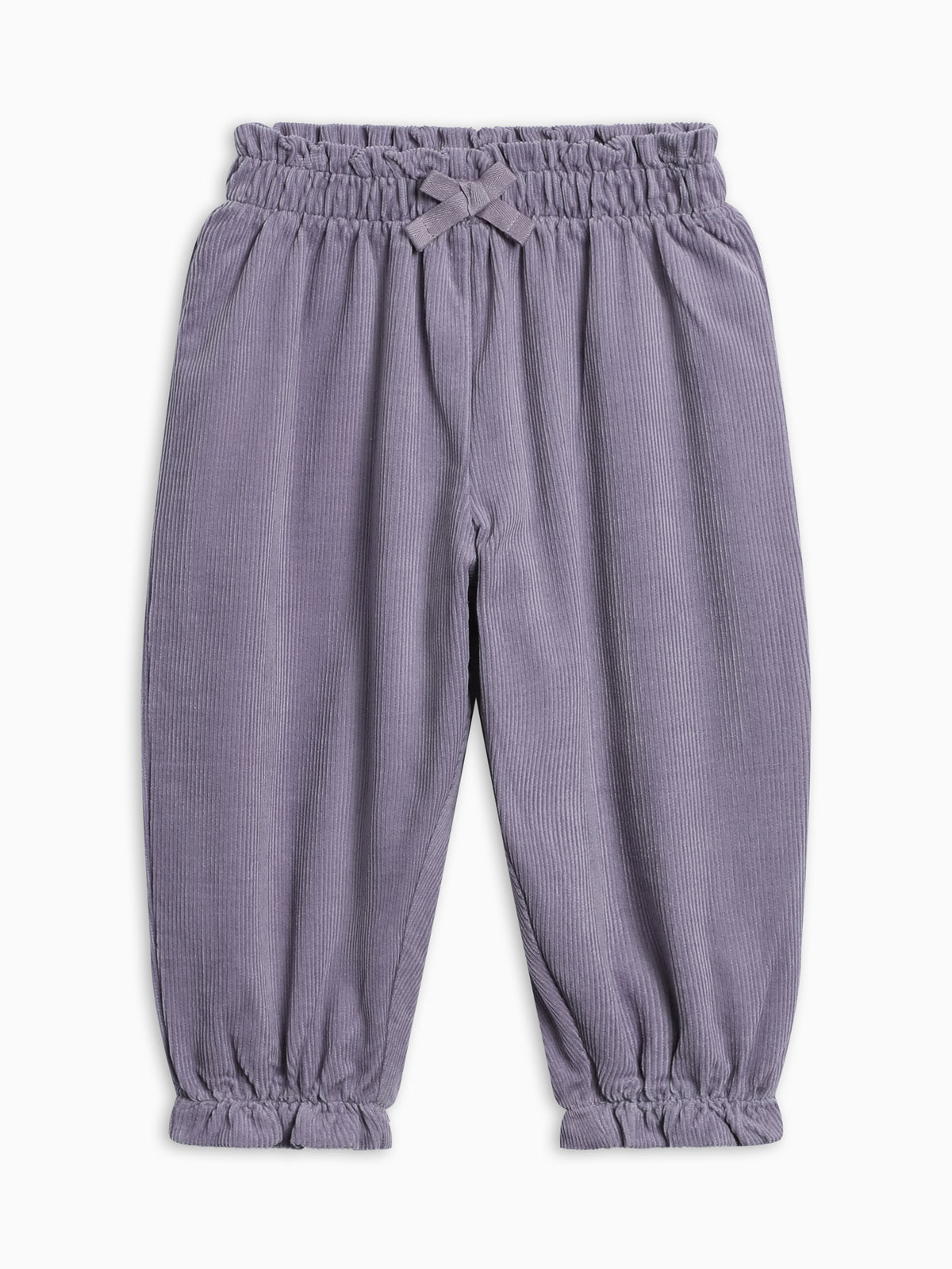 Lexi Fine Corduroy Ruffle Pant - Fireside