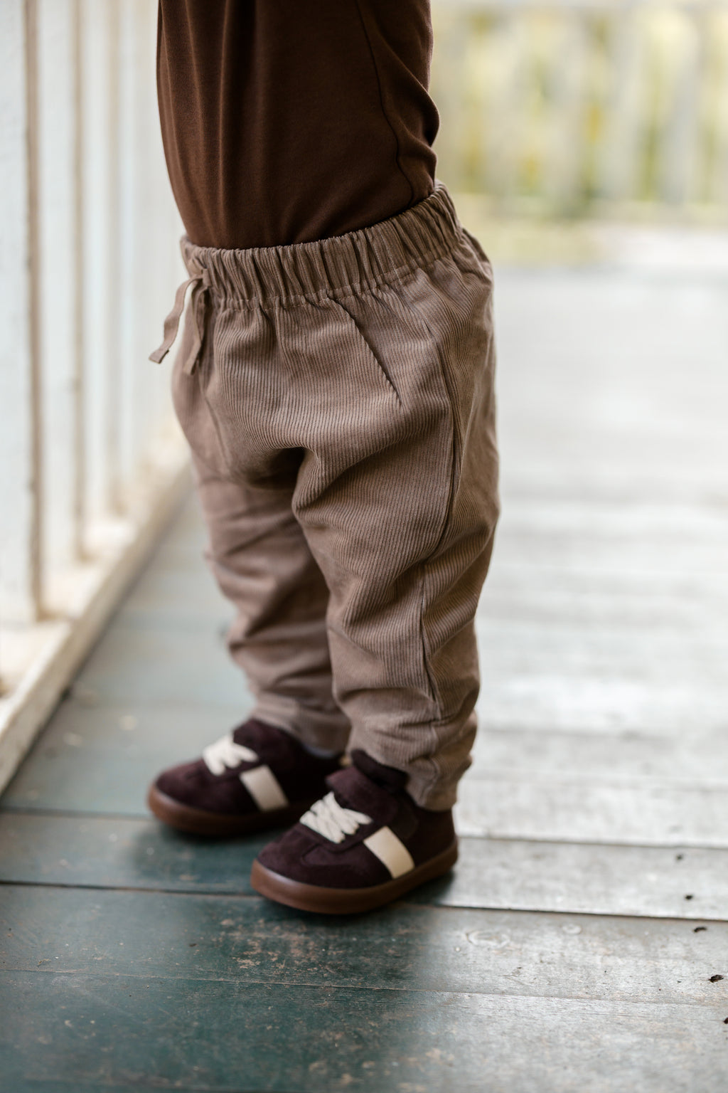 Banks Fine Corduroy Lined Infant Pant - Taupe Baby : Bottoms : Pants KENDI by Colored Organics Organic Cotton Baby Banks Corduroy | Colored Organics®