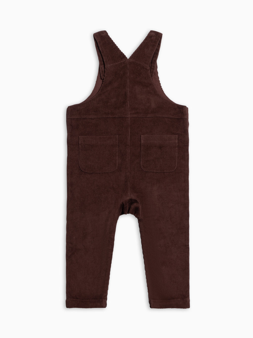Joey Corduroy Infant Overall - Chestnut Baby : Bottoms : Pants KENDI by Colored Organics Organic Cotton Baby Joey Corduroy | Colored Organics®