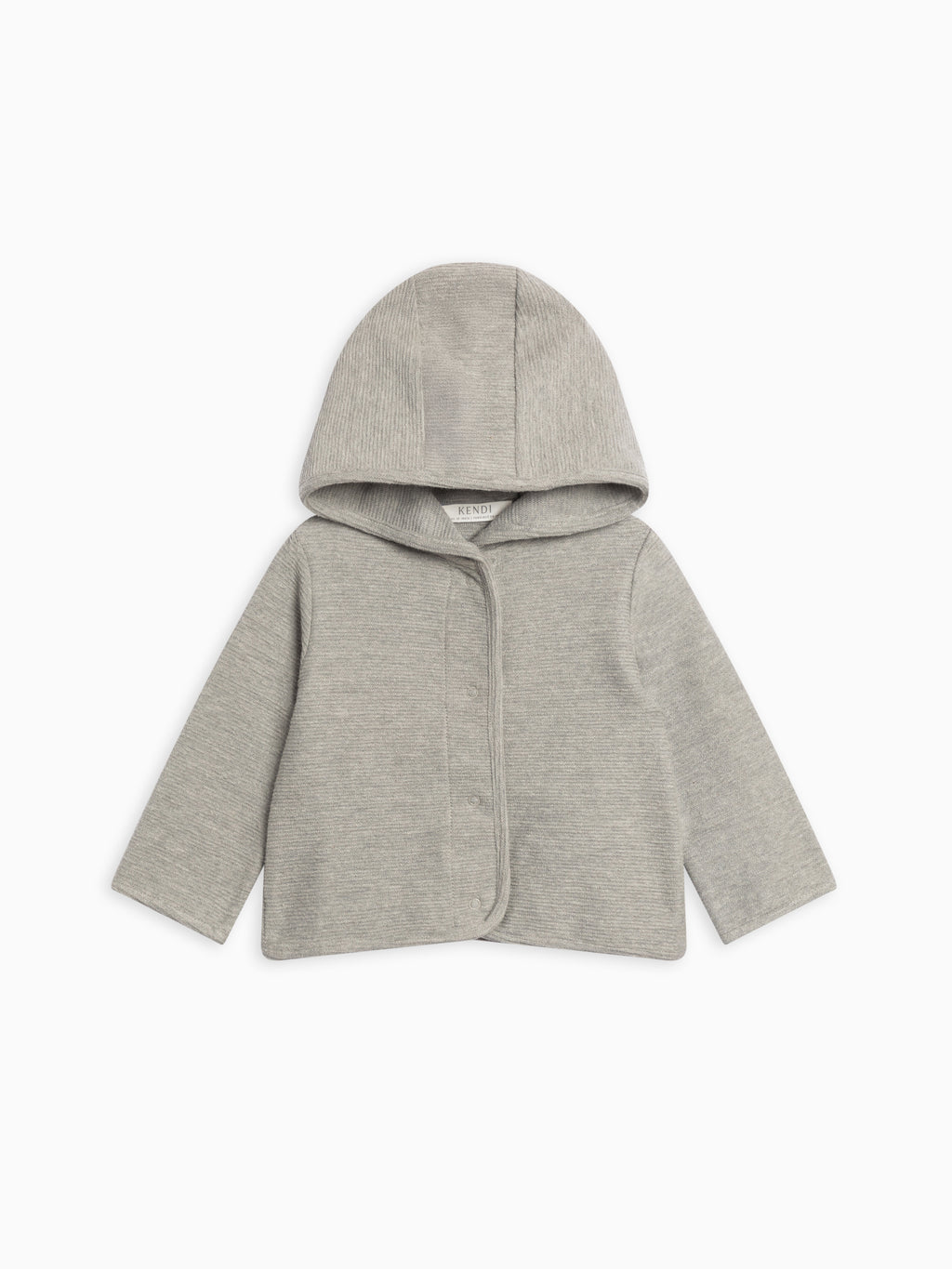 Carmel Ottoman Rib Infant Jacket Baby : Tops : Hoodies : Long Sleeves KENDI Carmel Ottoman Rib Infant Jacket | Colored Organics®