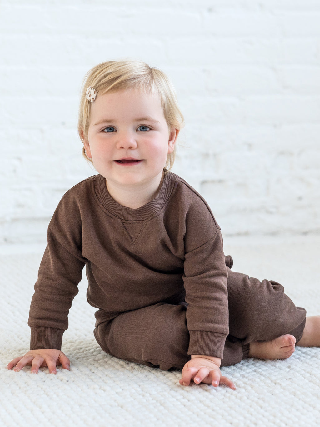 Leif Fleece Sweatpants Sale : Baby-Kids : Bottoms : Joggers Kendi Leif Fleece Sweatpants for Baby | Colored Organics®