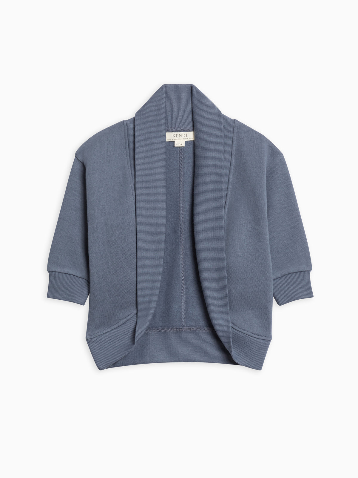 Finola Fleece Cocoon Cardigan Sale : Baby-Kids : Tops : Cardigans : Long Sleeves Kendi Finola Fleece Cocoon Cardigan for Baby | Colored Organics®
