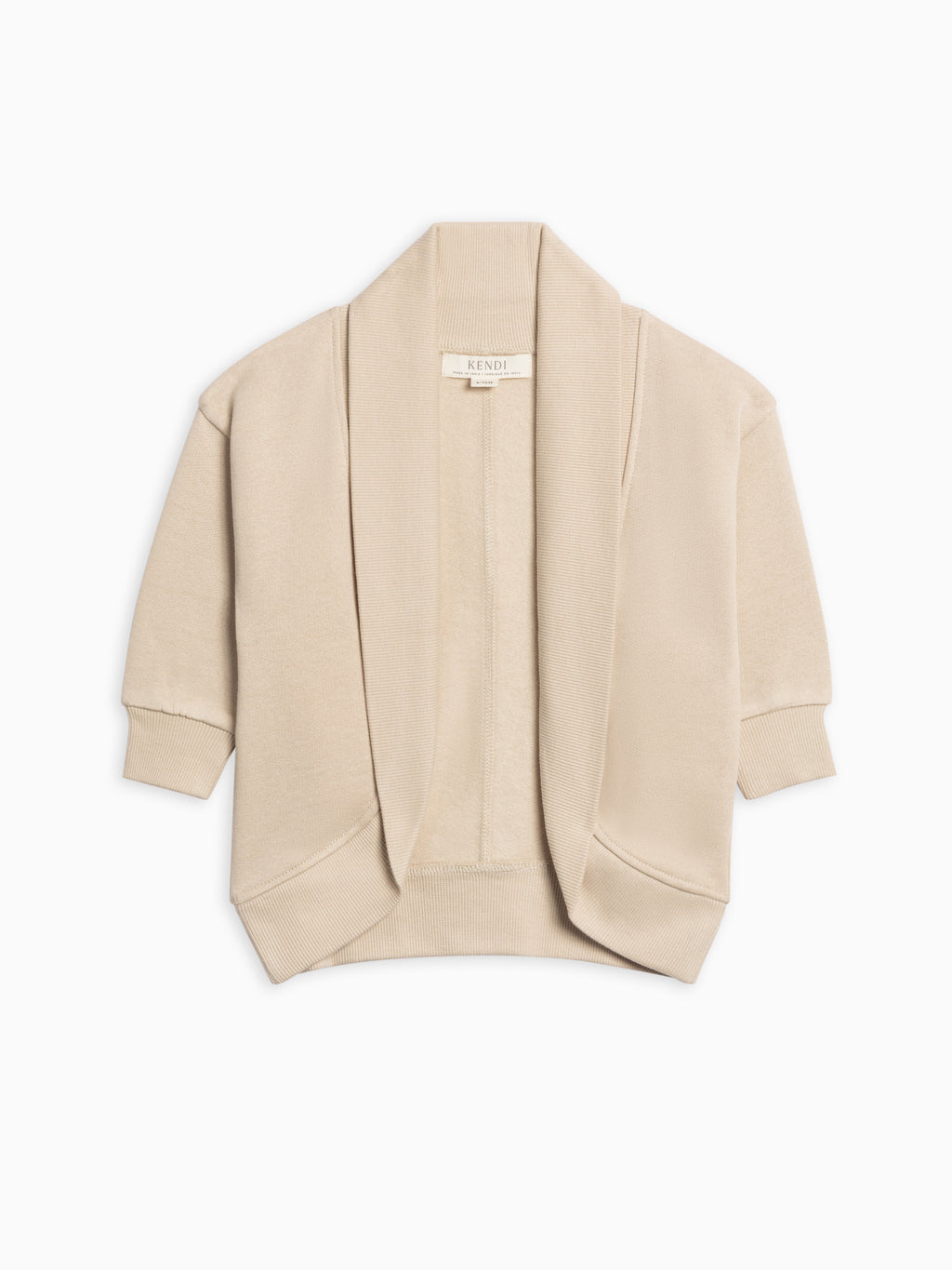 Finola Fleece Cocoon Cardigan Sale : Baby-Kids : Tops : Cardigans : Long Sleeves Kendi Finola Fleece Cocoon Cardigan for Baby | Colored Organics®