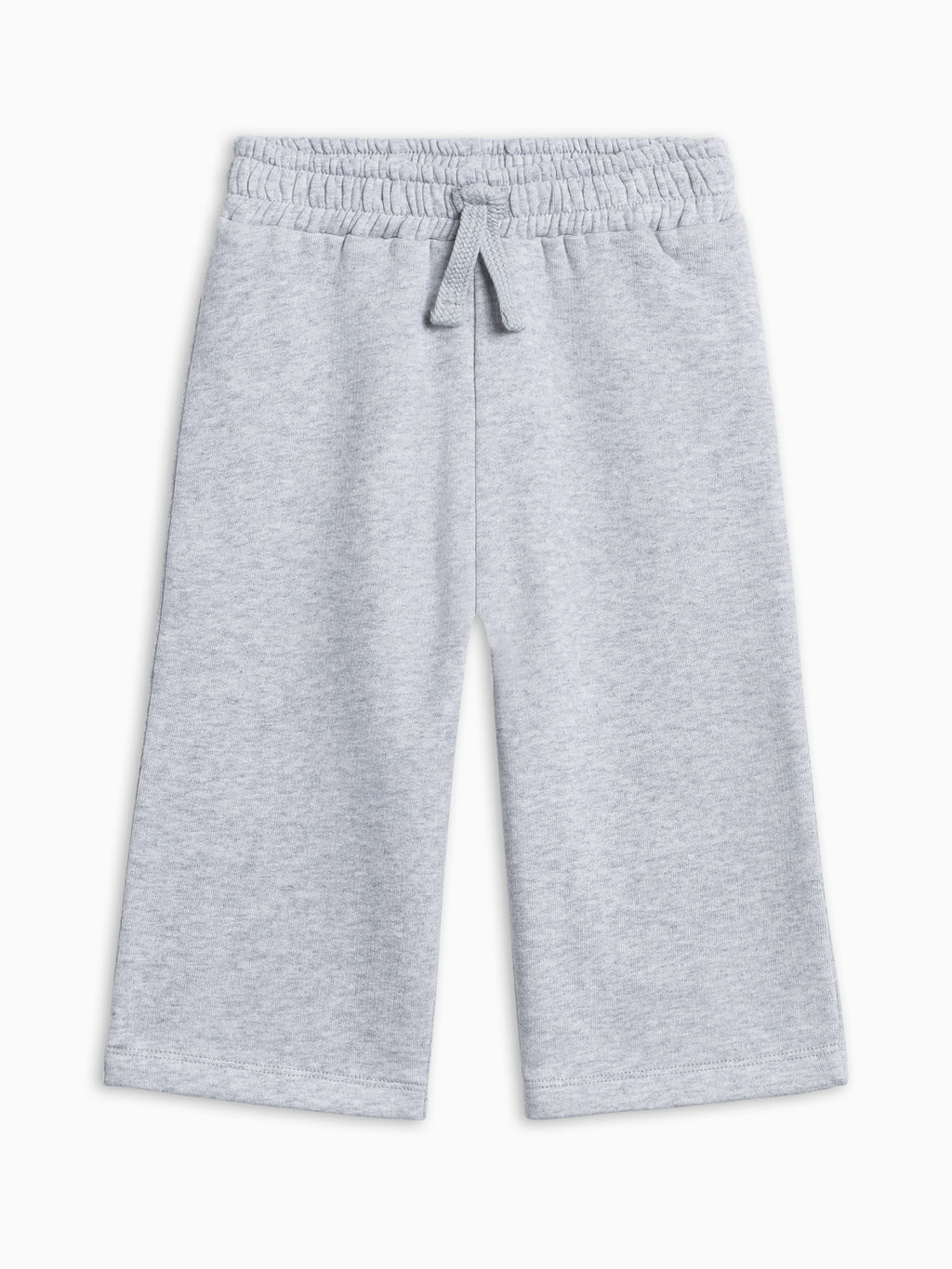 Ori Fleece Wide Leg Pants - Heather Grey