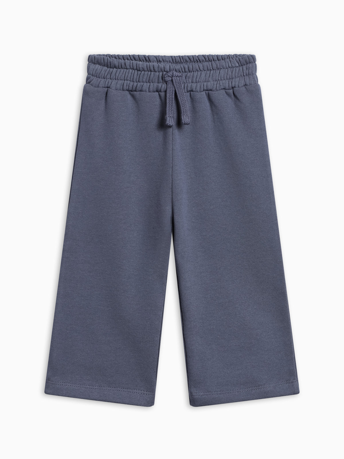 Ori Fleece Wide Leg Pants - Steel