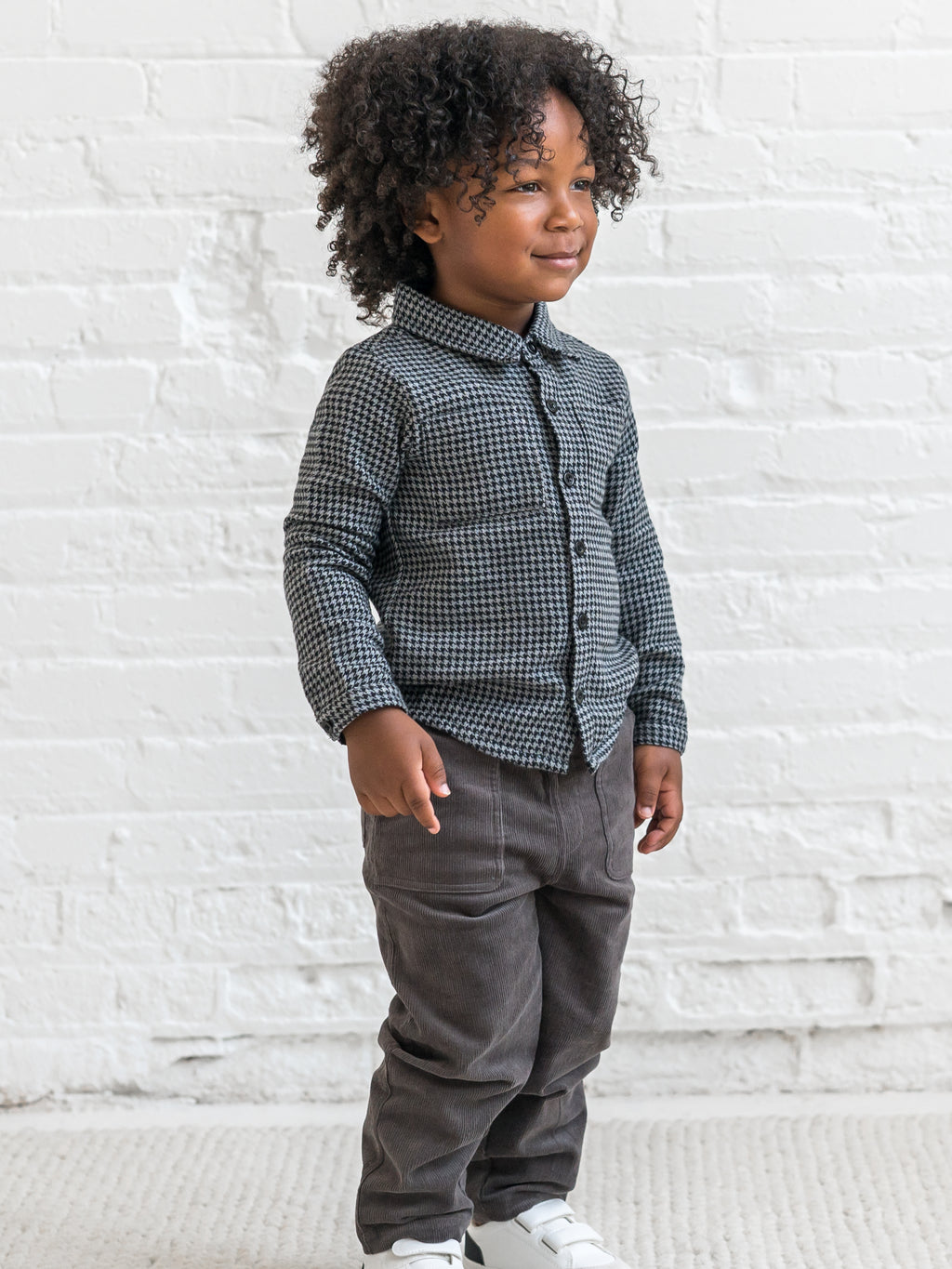 Lev Flannel Long Sleeve Collared Button Down Shirt Sale : Baby-Kids : Tops : Shirts : Long Sleeves KENDI by Colored Organics Organic Cotton Baby and Kids Lev | Colored Organics®