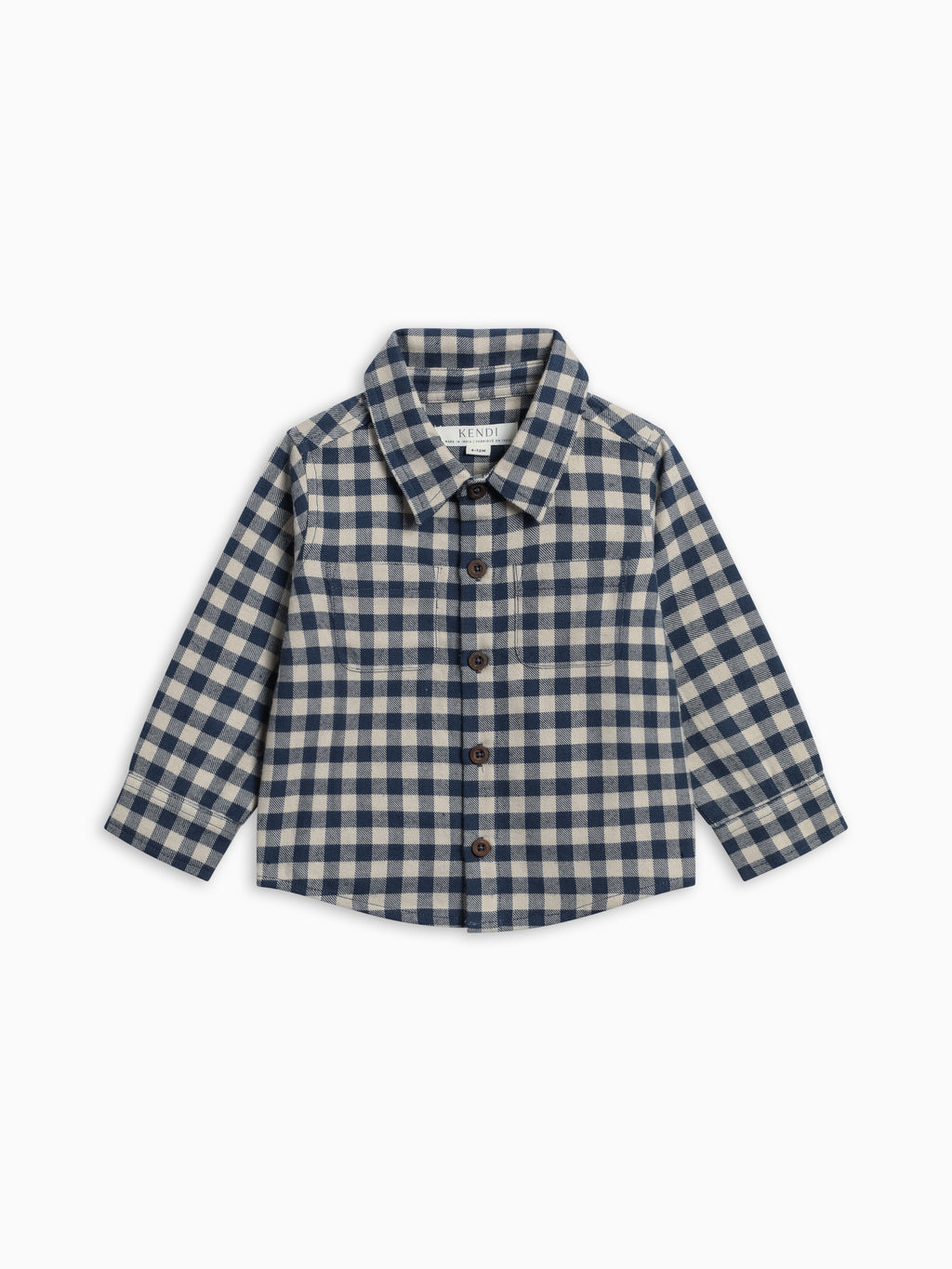 Hugo Flannel Long Sleeve Collared Button Down Shirt - Swindon Plaid