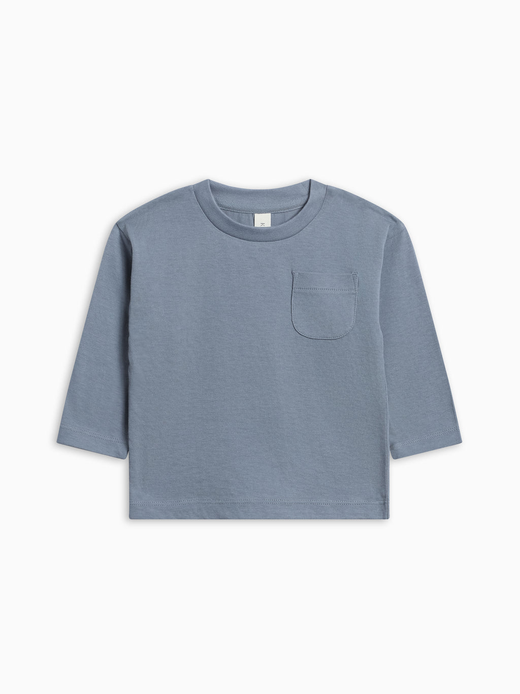 Reese Drop Shoulder Tee - Bluen