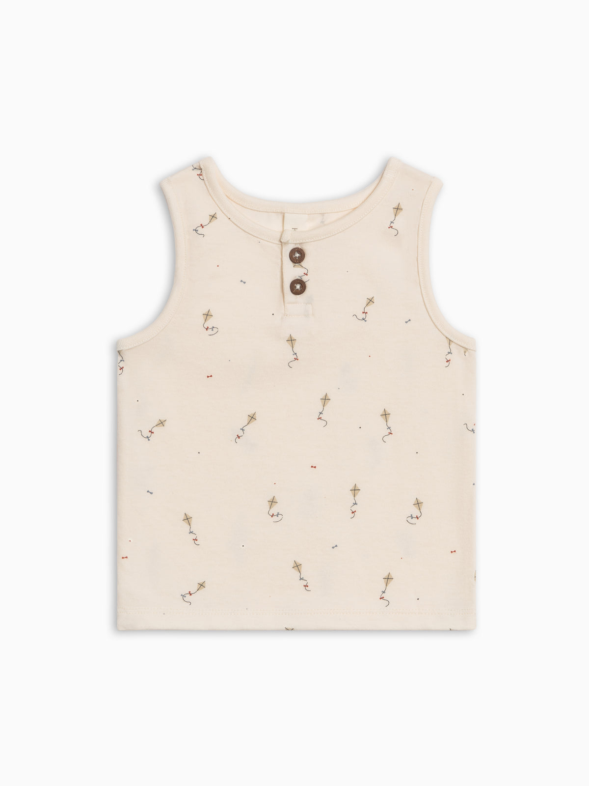 Niko Henley Tank - Lakeside  Kendi Niko Henley Tank - Lakeside (Organic) | Colored Organics®