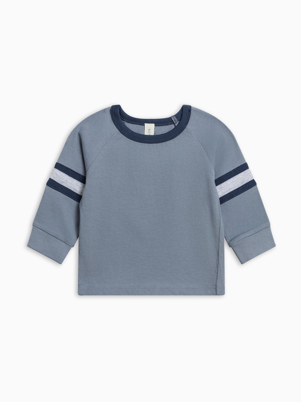 Miles Long Sleeve Raglan Ringer Tee - Bluen Combo