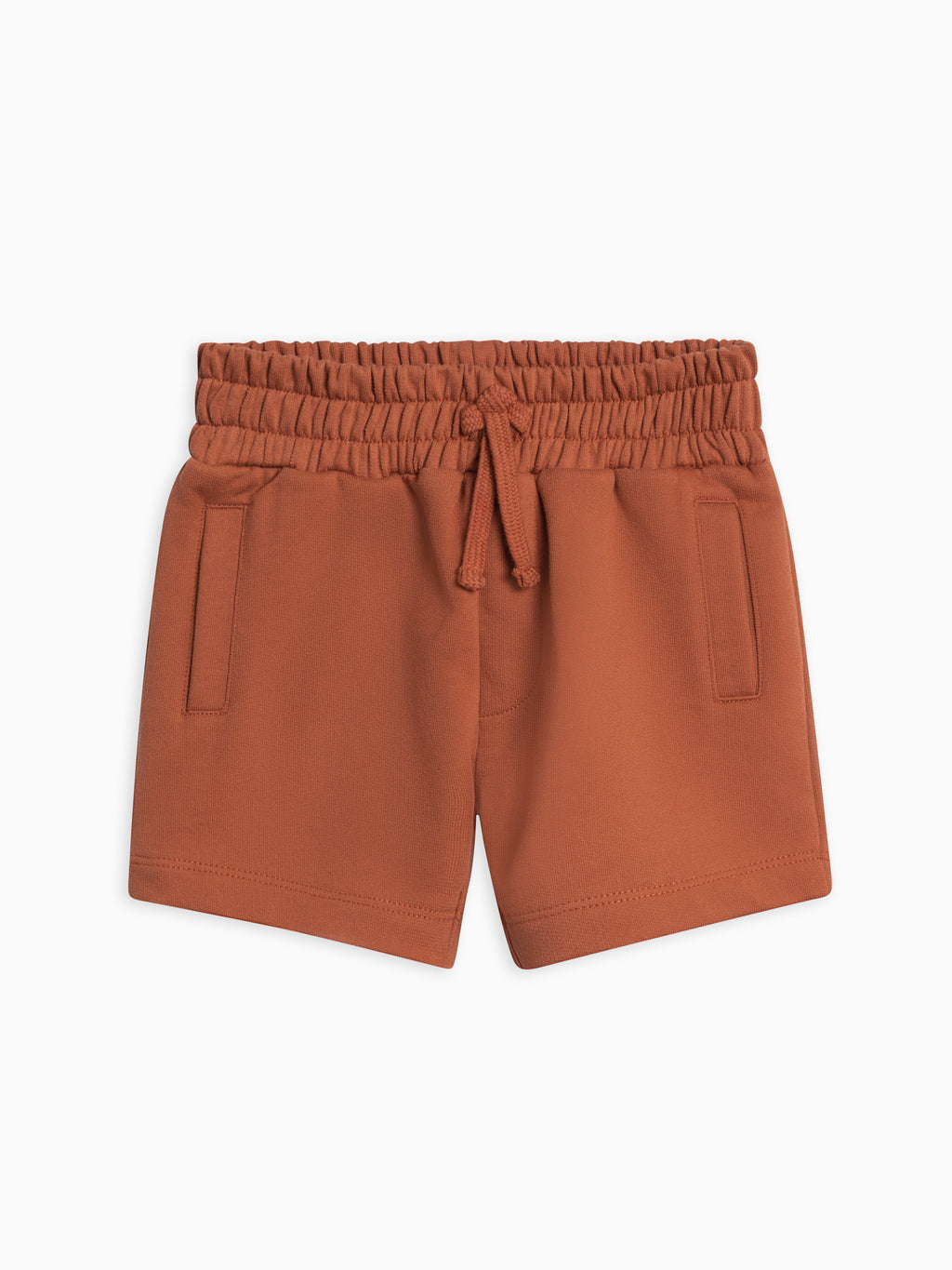 Chris French Terry Shorts Baby-Kids : Bottoms : Shorts KENDI by Colored Organics 100% Organic Cotton Baby Shorts, Chris | Colored Organics®