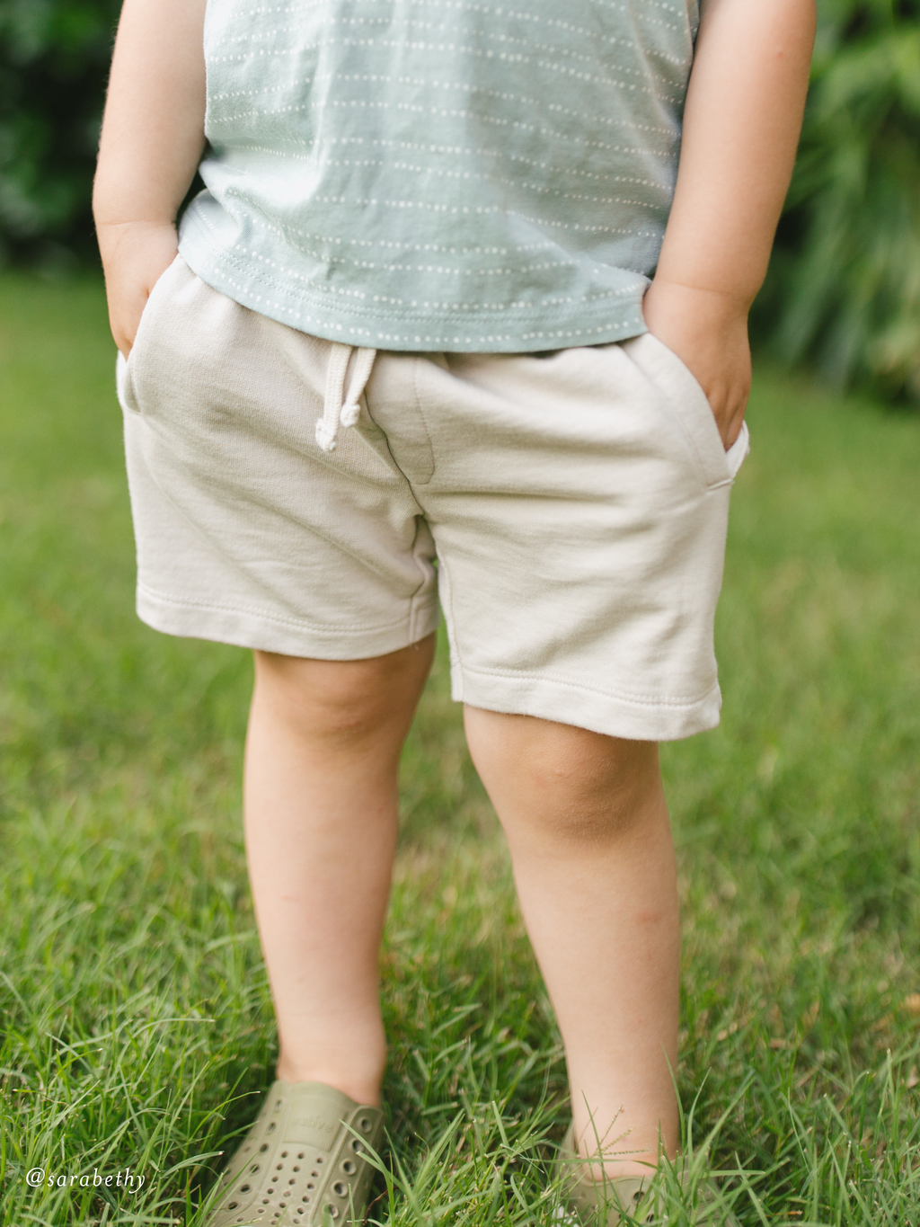 Chris French Terry Shorts Baby-Kids : Bottoms : Shorts KENDI by Colored Organics 100% Organic Cotton Baby Shorts, Chris | Colored Organics®