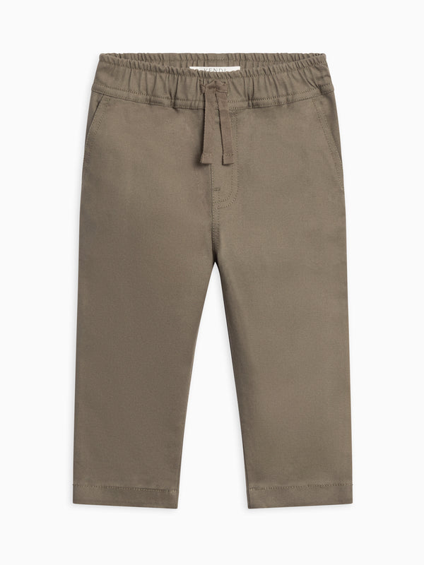 Grover Twill Pant - Olive Baby-Kids : Bottoms : Pants KENDI by Colored Organics Grover Twill Pant for Babies and Kids | Colored Organics®