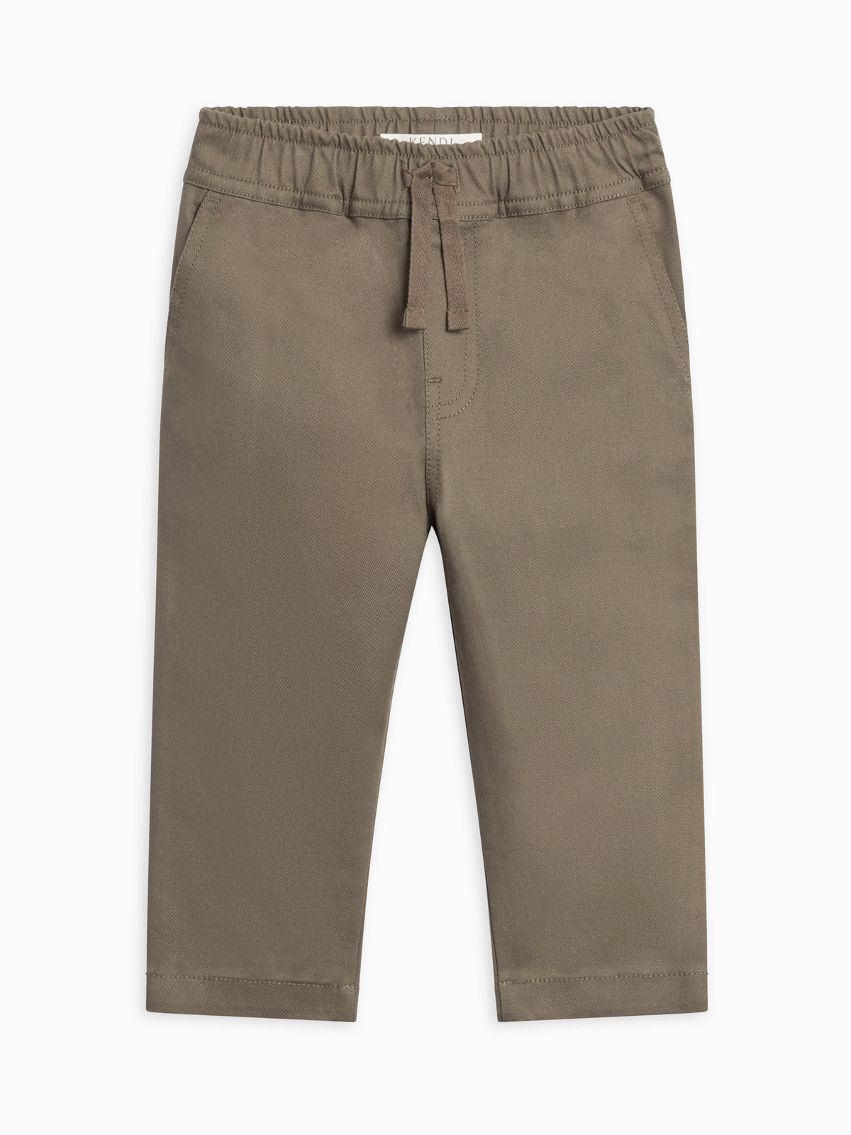 Grover Twill Pant - Olive Baby-Kids : Bottoms : Pants KENDI by Colored Organics Grover Twill Pant for Babies and Kids | Colored Organics®