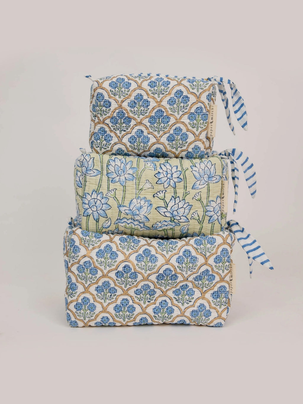 Large Organic Cotton Toiletry Bag Parent : Accessories Paper Mirchi Baby Large Organic Cotton Toiletry Bag | Colored Organics®
