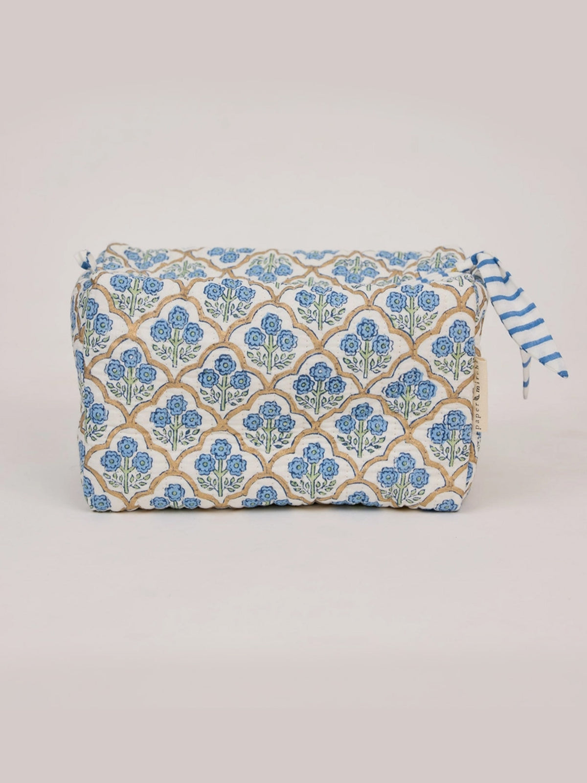 Large Organic Cotton Toiletry Bag Parent : Accessories Paper Mirchi Baby Large Organic Cotton Toiletry Bag | Colored Organics®
