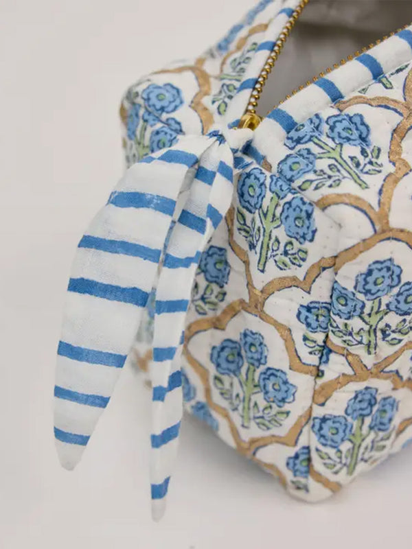 Small Organic Cotton Toiletry Bag Baby : Parent : Gear : Travel : Nursery : Bath Paper Mirchi Small Organic Cotton Toiletry Bag | Colored Organics®