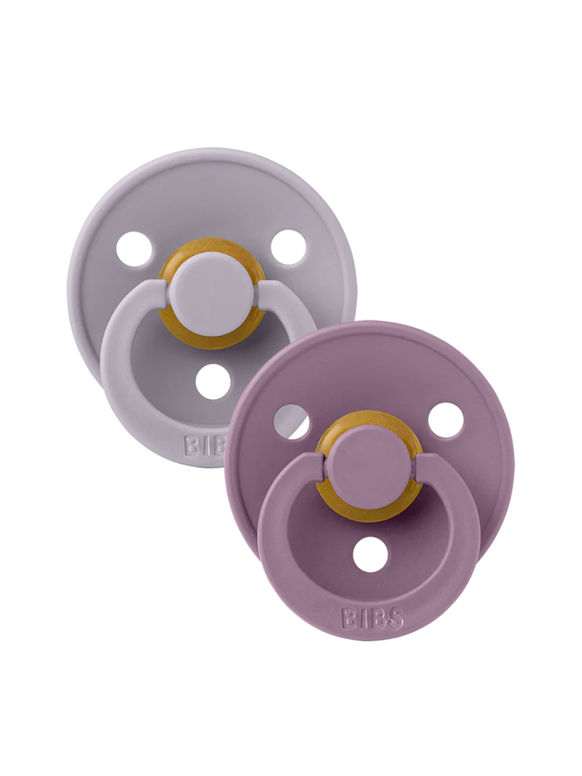 2 Pack Colour Pacifiers Baby : Gear : Pacifiers + Clips BIBS 2 Pack Colour Pacifiers for Baby | Colored Organics®