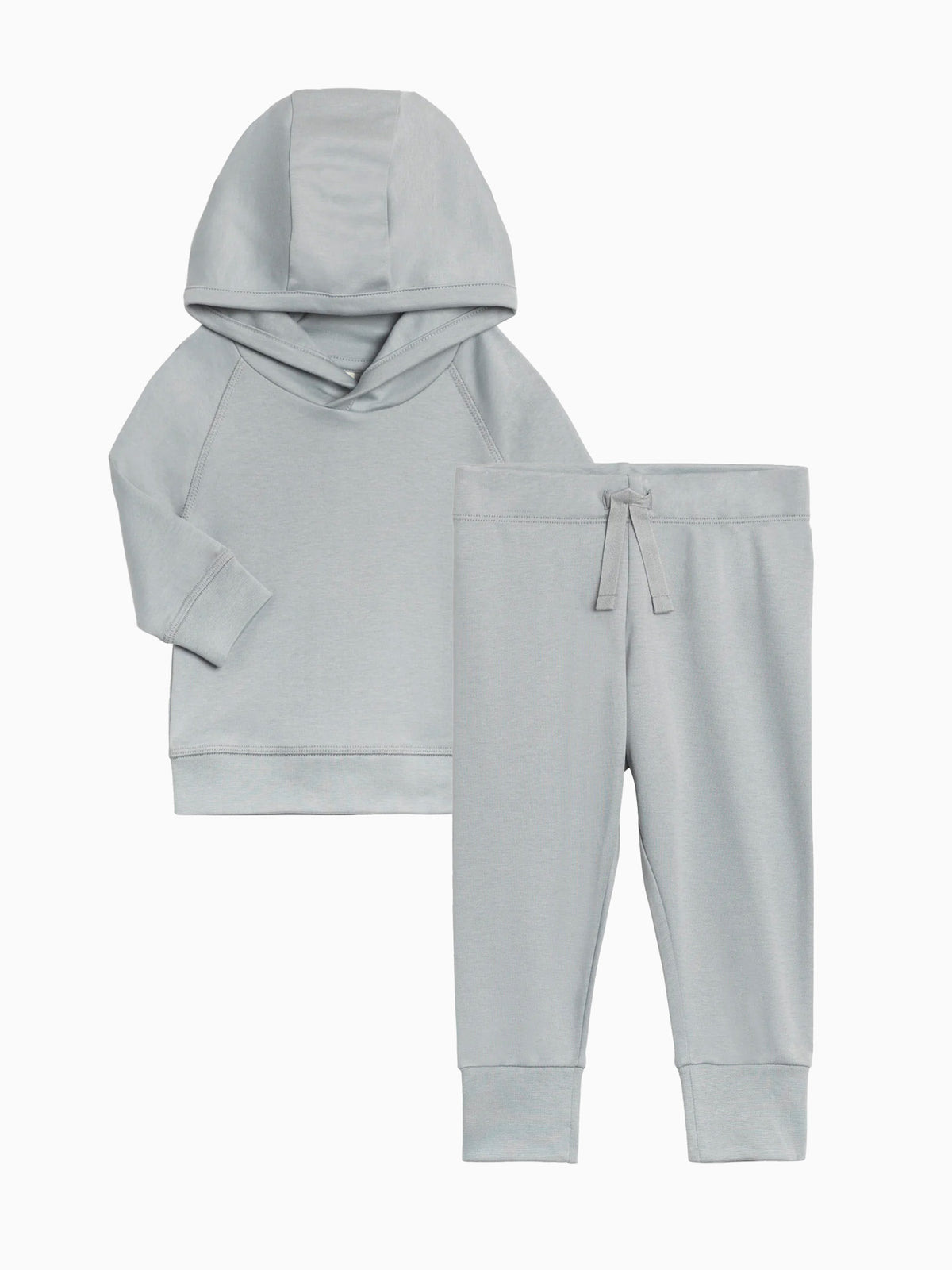Organic Infant Lightweight Hoodie and Pant Set Baby : Virtual Set Colored Organics Organic Hoodie and Jogger Pant Baby Set | Colored Organics®