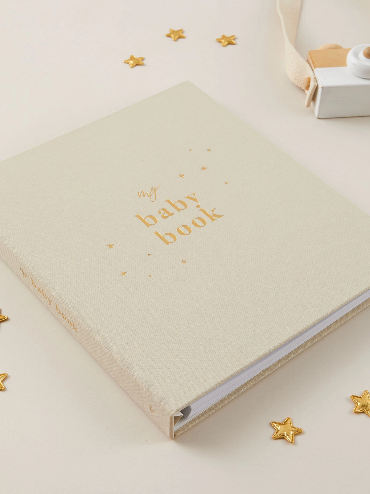 My Baby Keepsake and Memory Book Nursery : Memory Books Blush and Gold My Baby Keepsake and Memory Book | Colored Organics®