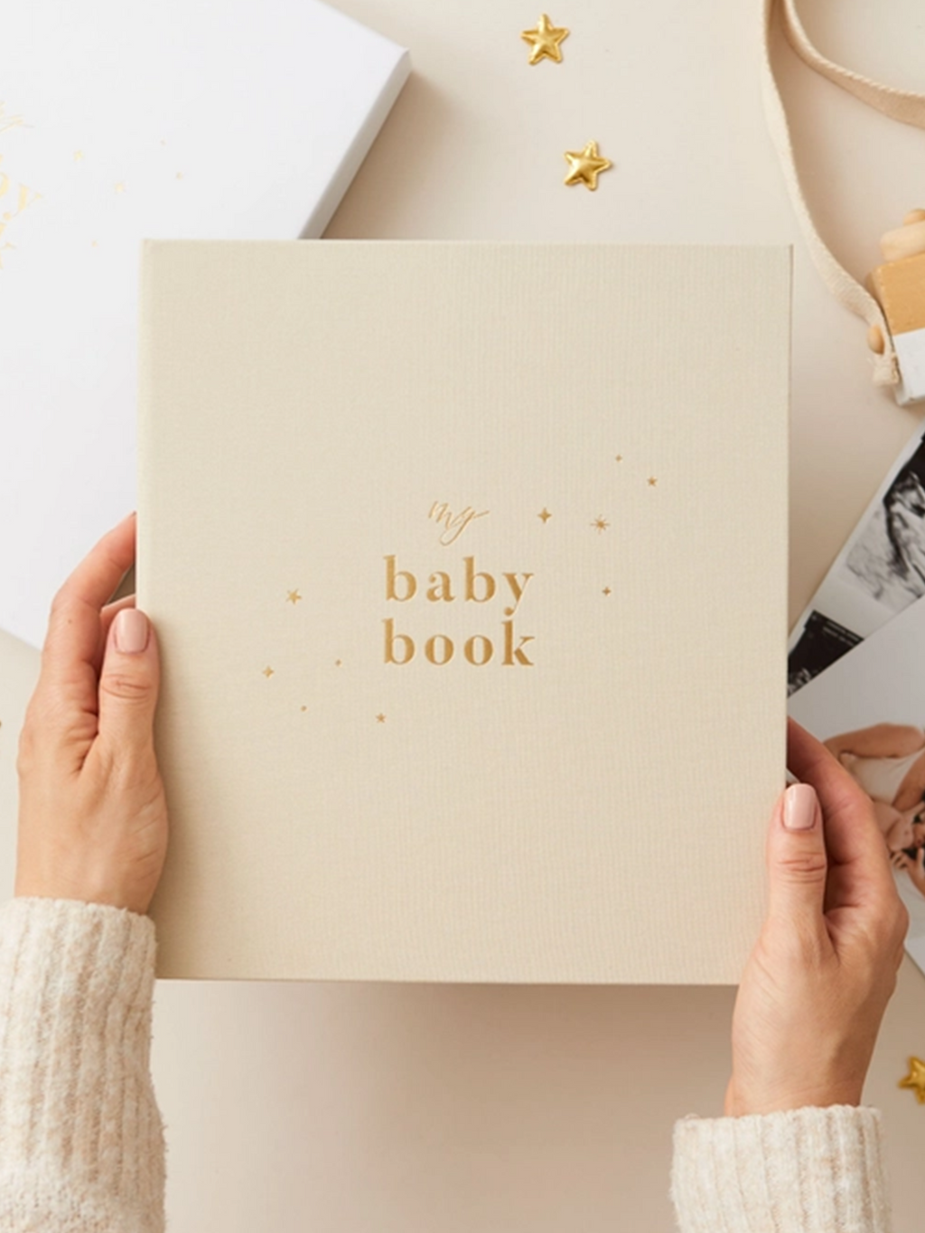 My Baby Keepsake and Memory Book Nursery : Memory Books Blush and Gold My Baby Keepsake and Memory Book | Colored Organics®