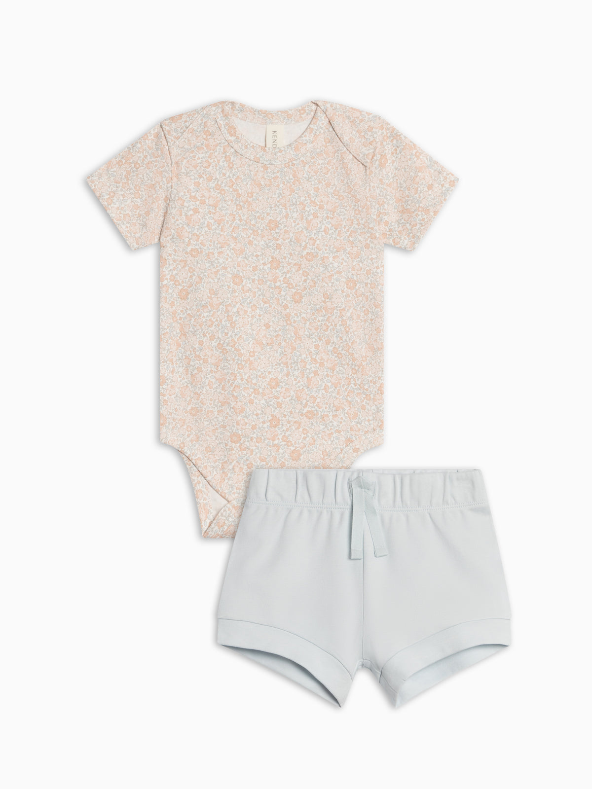 Organic Girl Bodysuit Set Baby : Virtual Set KENDI by Colored Organics Organic Girl Bodysuit Set for Baby | Colored Organics®