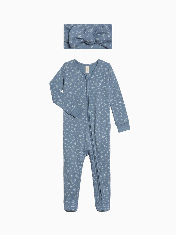Organic Girls Summer Sleeper Set Baby-Kids : Virtual Set KENDI by Colored Organics Baby Organic Girls Summer Sleeper Set | Colored Organics®