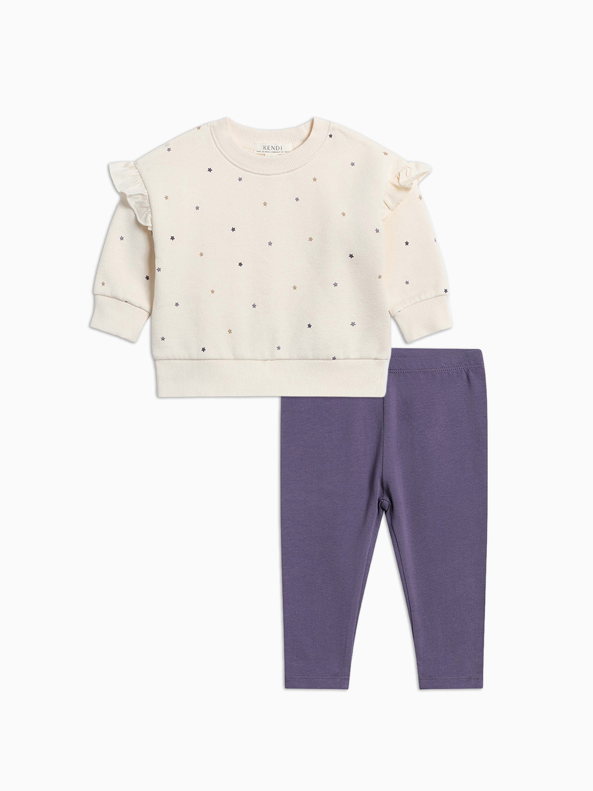 Organic Girls Winter Fleece and Legging Set