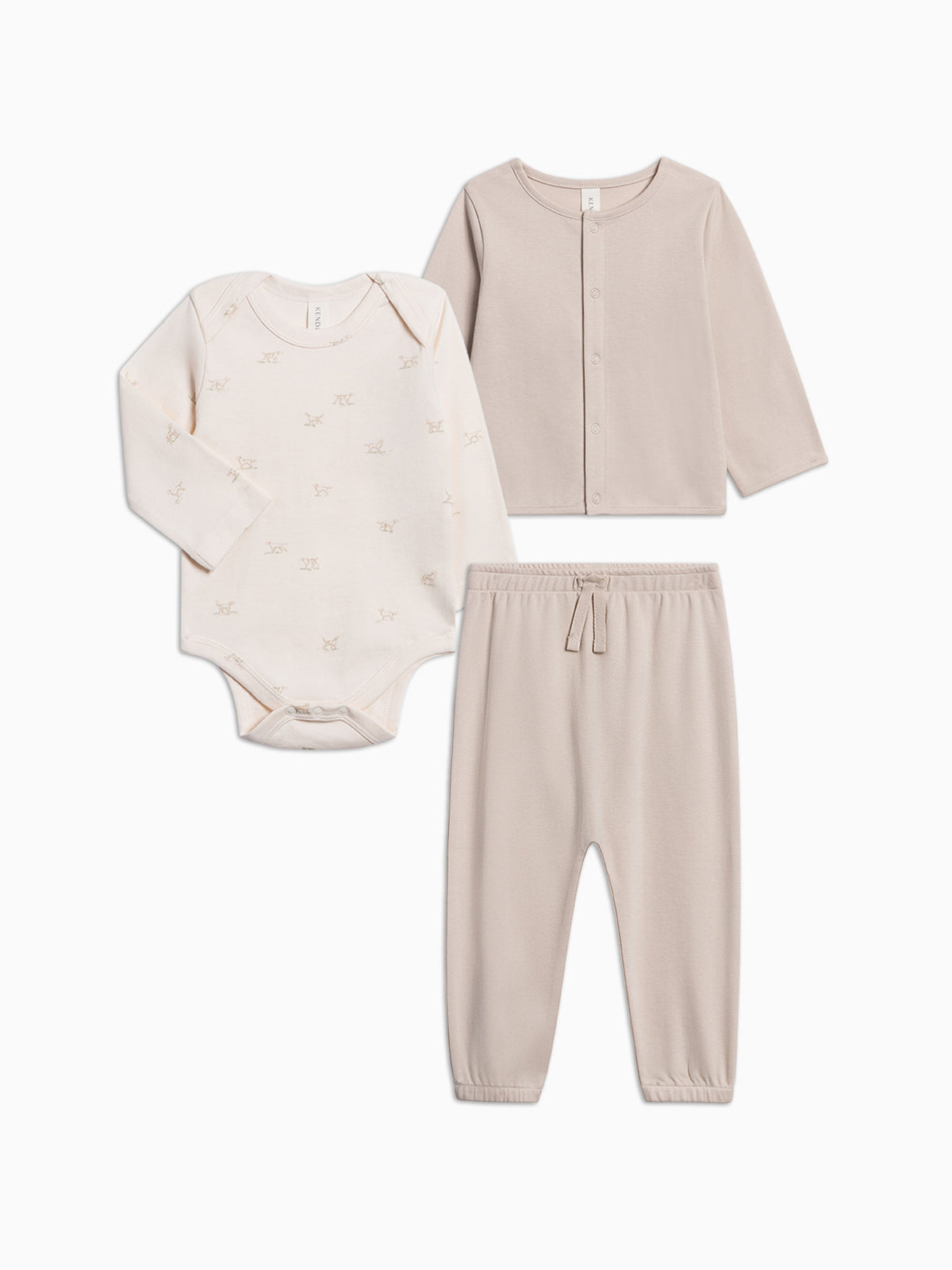 Organic Infant Layette Winter Top and Pant Bundle Baby : Virtual Bundle KENDI by Colored Organics Organic Infant Layette Winter Top and | Colored Organics®