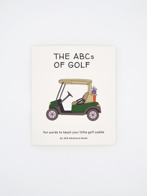 ABC's of Golf Baby-Kids : Toys : Books Wild Adventure Books ABC's of Golf for Babies and Kids | Colored Organics®