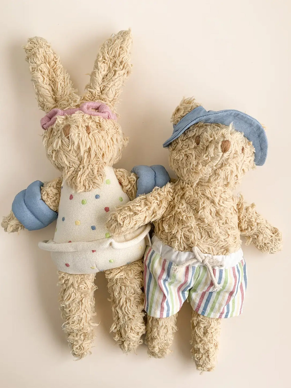 Eddie Plush Beach Bear Baby-Kids : Toys : Plush + Crinkle Blueberry Hill Eddie Plush Beach Bear for Baby | Colored Organics®